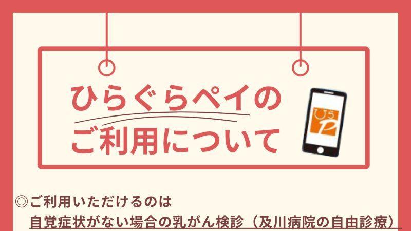 ひらぐらペイのご利用について
